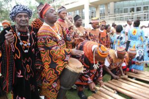 Cameroonian cultural troupe